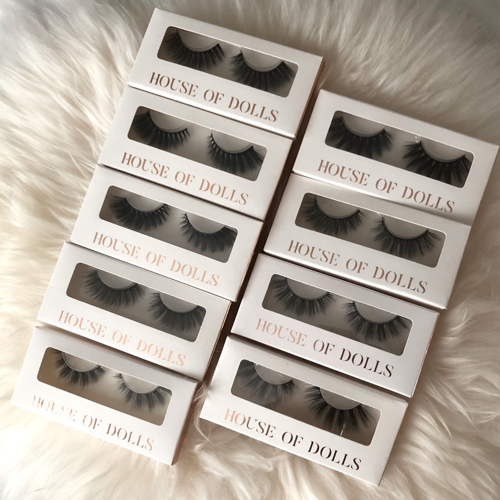 Faux mink eyelashes
